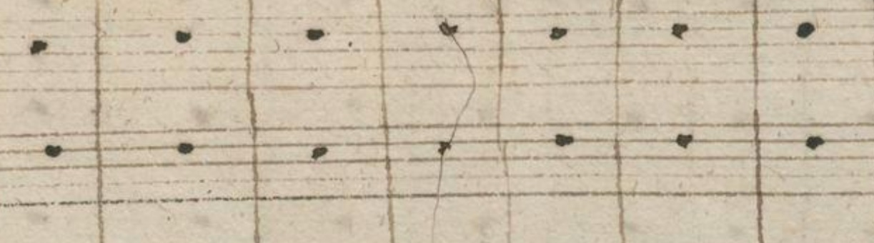 BWV 215 Chorus 1 folio 7 verso Bach hair
